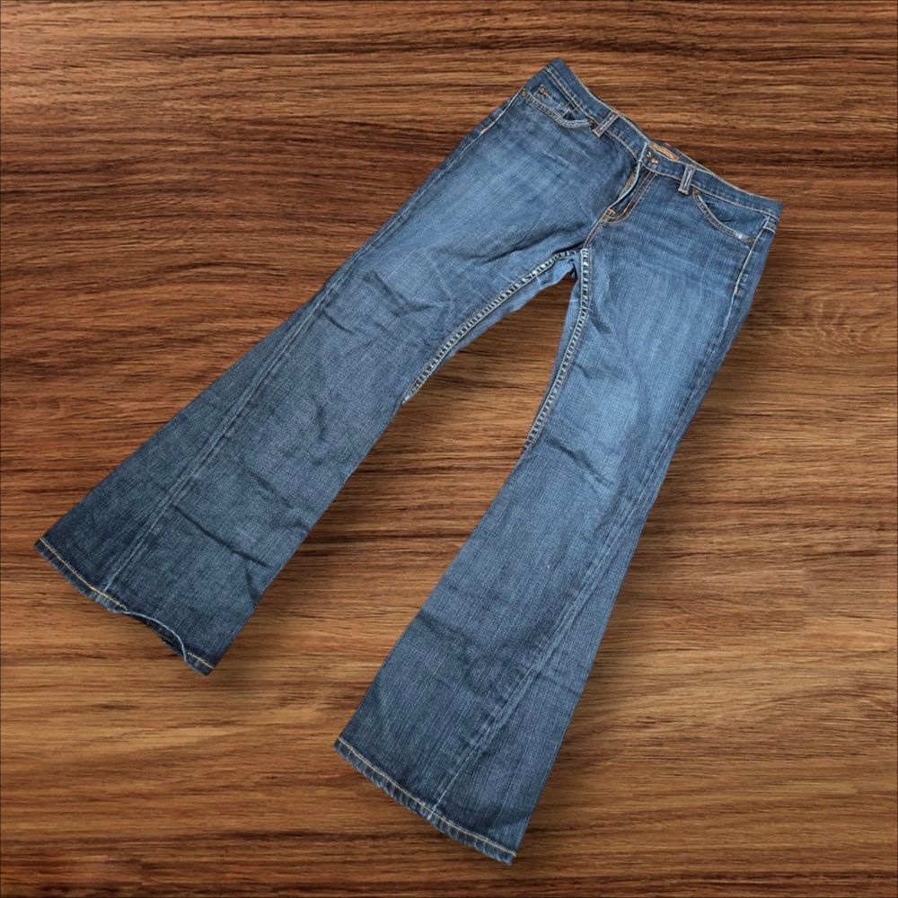 David Kahn Flare Leg Women's Denim Boho Jeans